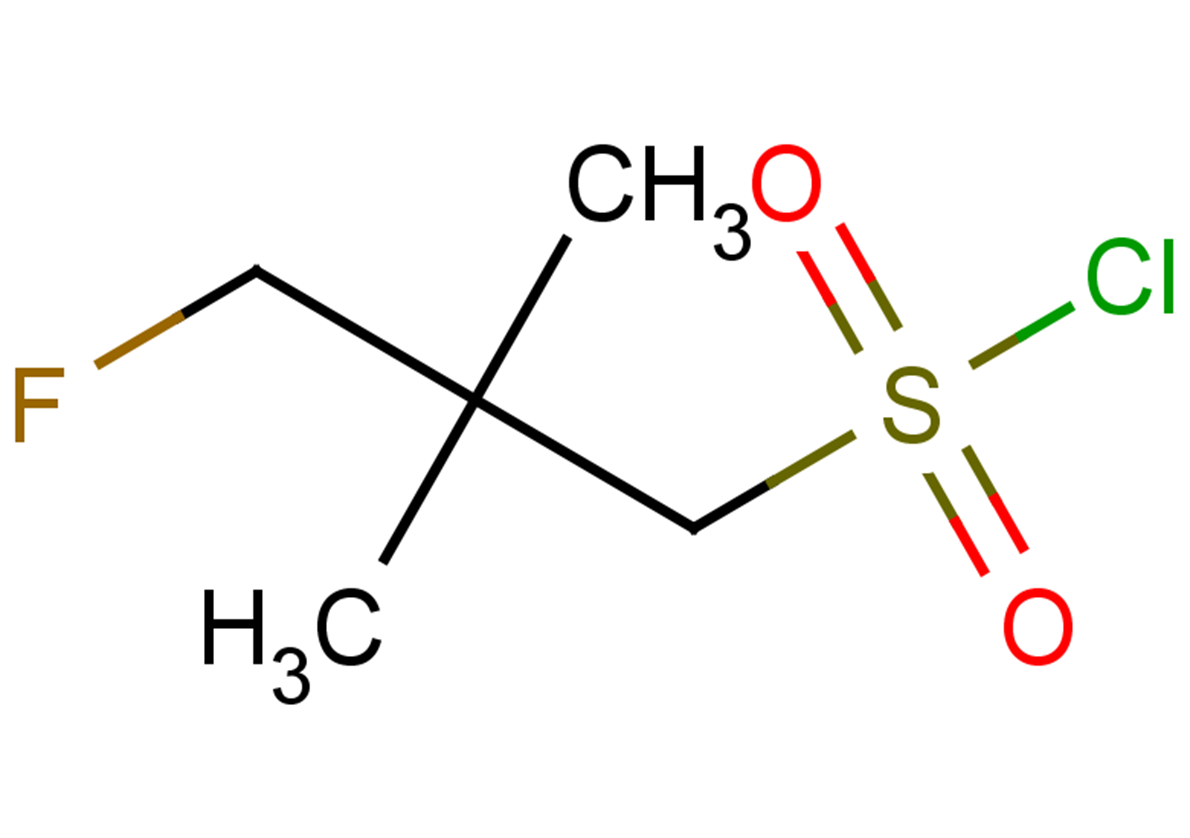 3-fluoro-2,2-dimethylpropane-1-sulfonyl chloride