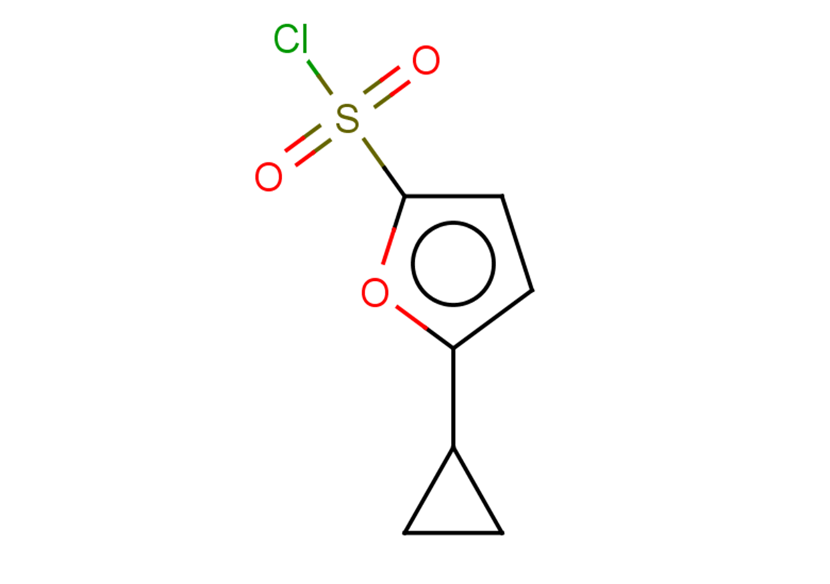 5-cyclopropylfuran-2-sulfonyl chloride