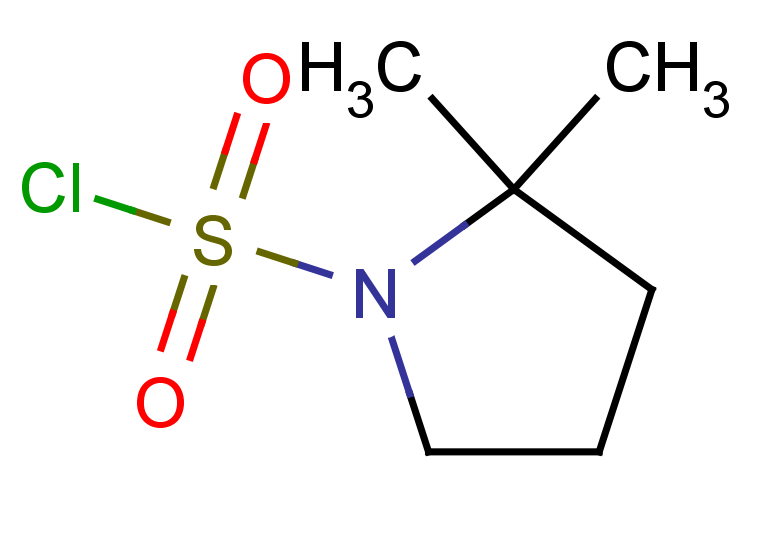 2,2-dimethylpyrrolidine-1-sulfonyl chloride