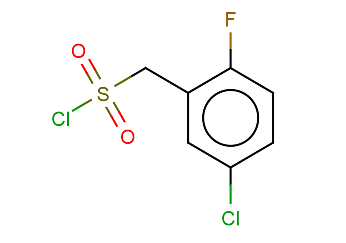 (5-chloro-2-fluorophenyl)methanesulfonyl chloride