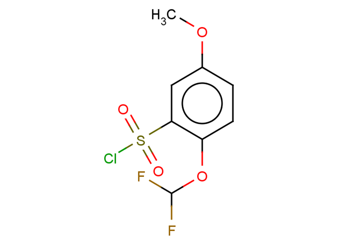 2-(difluoromethoxy)-5-methoxybenzene-1-sulfonyl chloride