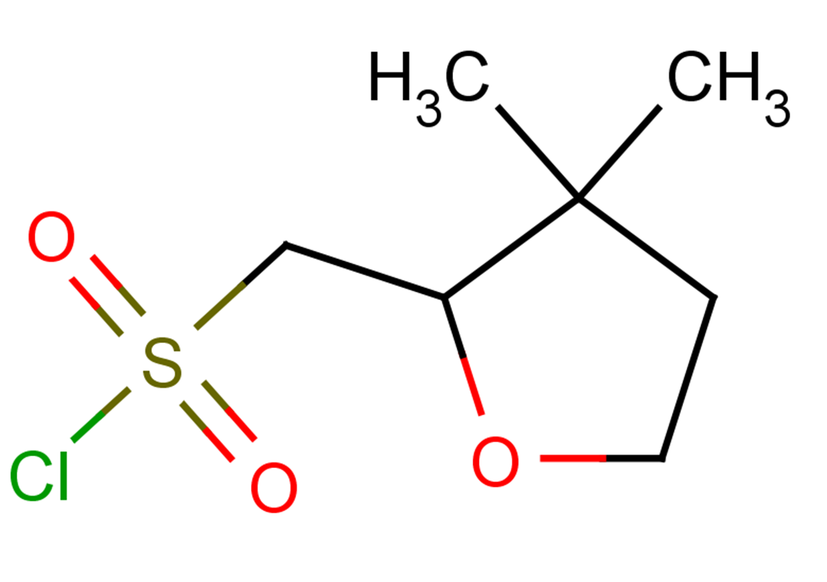 (3,3-dimethyloxolan-2-yl)methanesulfonyl chloride