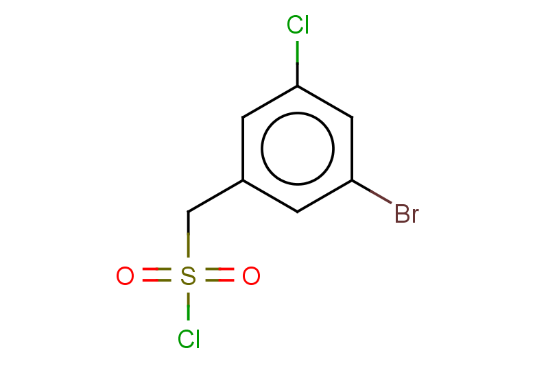 (3-bromo-5-chlorophenyl)methanesulfonyl chloride