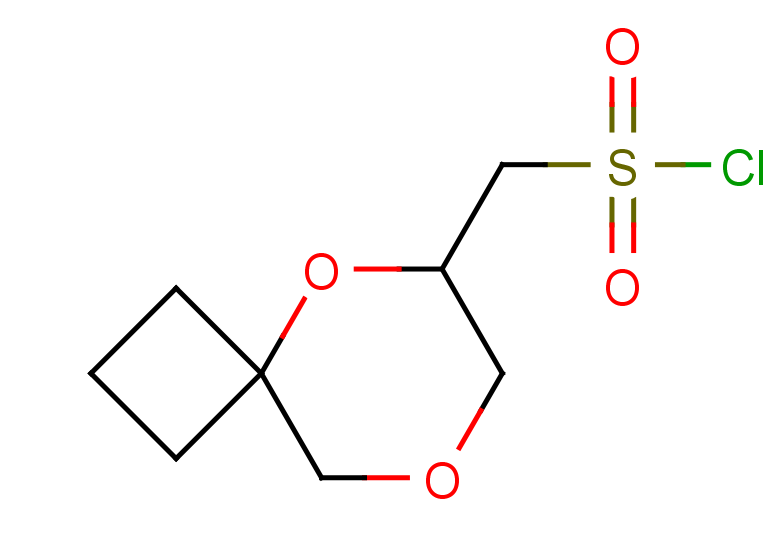 {5,8-dioxaspiro[3.5]nonan-6-yl}methanesulfonyl chloride