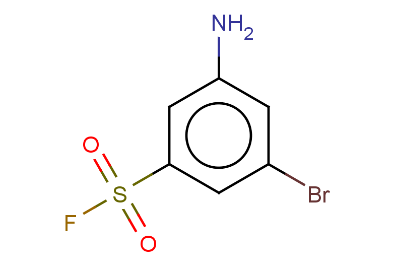 3-amino-5-bromobenzene-1-sulfonyl fluoride