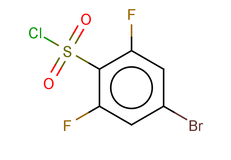 4-bromo-2,6-difluorobenzene-1-sulfonyl chloride