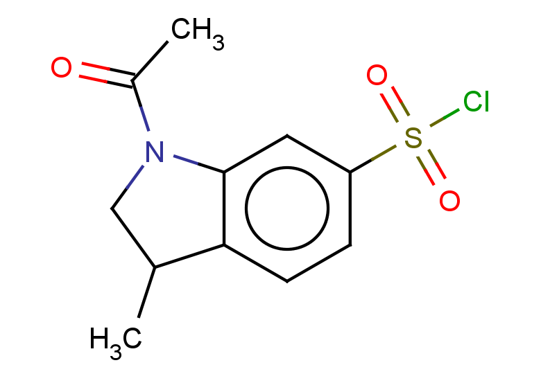 1-acetyl-3-methyl-2,3-dihydro-1H-indole-6-sulfonyl chloride