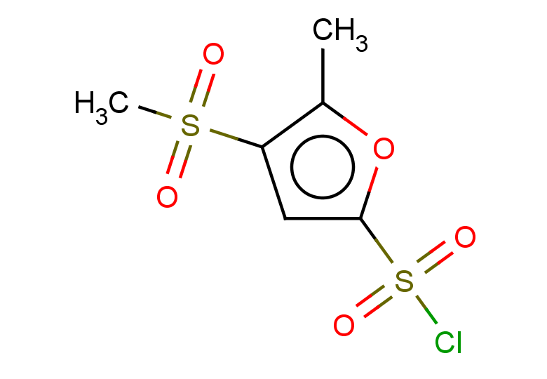 4-methanesulfonyl-5-methylfuran-2-sulfonyl chloride