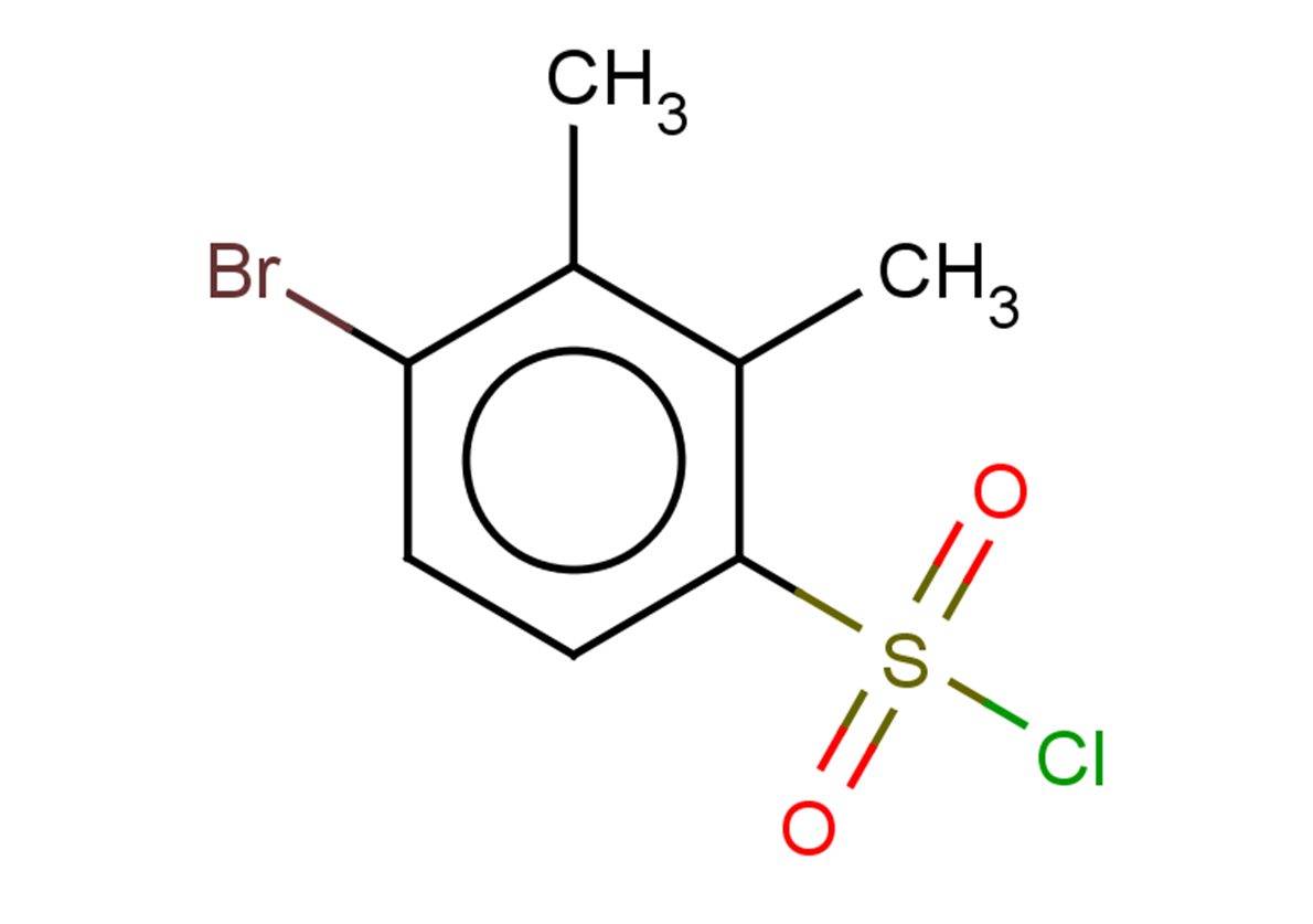4-bromo-2,3-dimethylbenzene-1-sulfonyl chloride