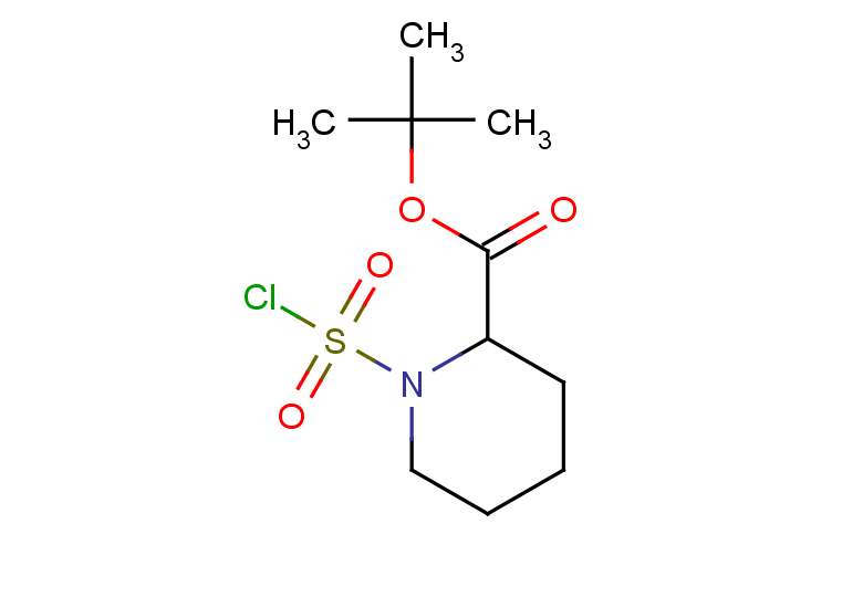 tert-butyl 1-(chlorosulfonyl)piperidine-2-carboxylate