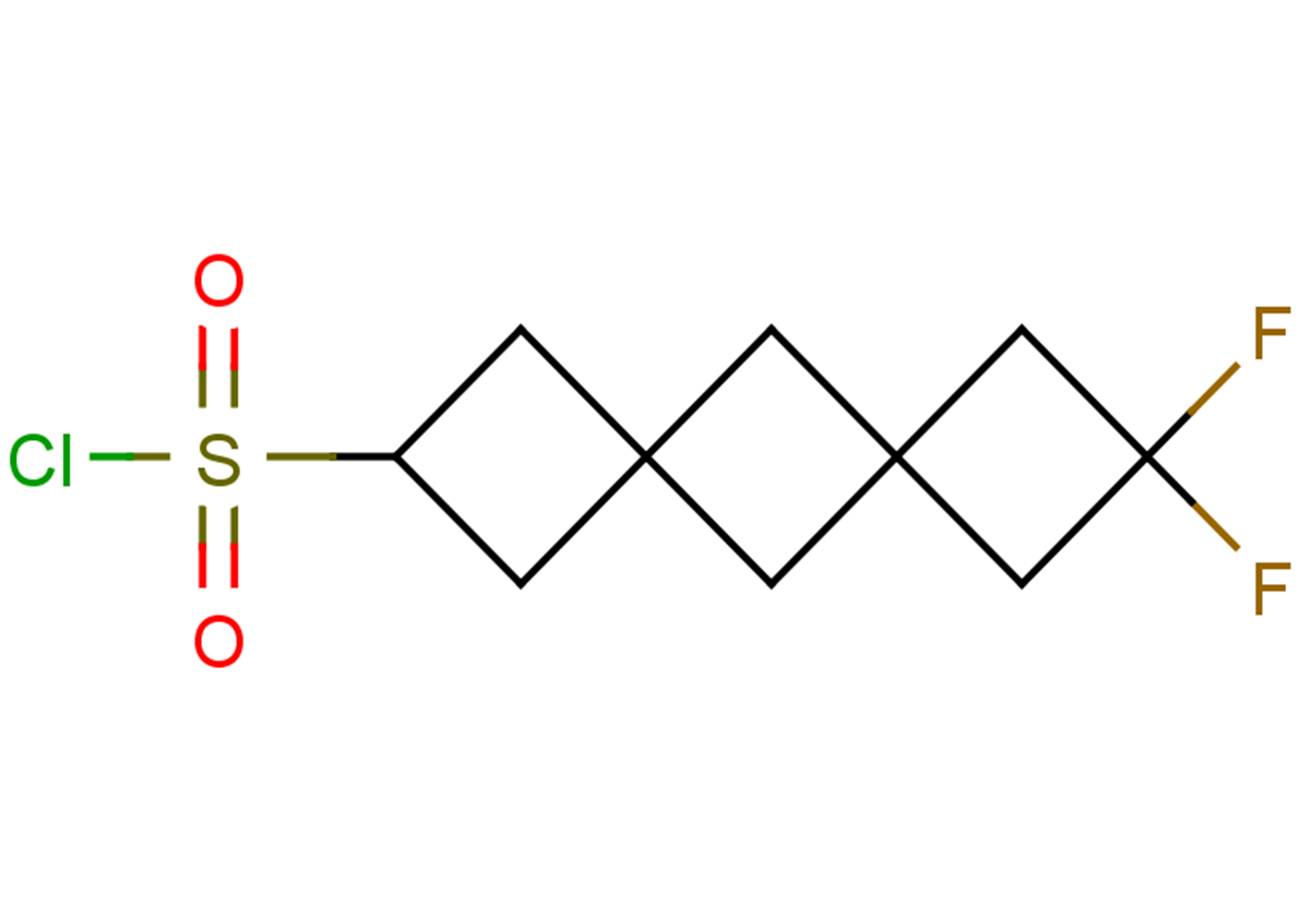 8,8-difluorodispiro[3.1.3^{6}.1^{4}]decane-2-sulfonyl chloride