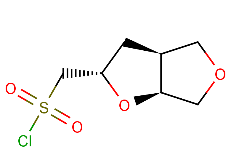 rac-[(2R,3aR,6aR)-hexahydrofuro[2,3-c]furan-2-yl]methanesulfonyl chloride