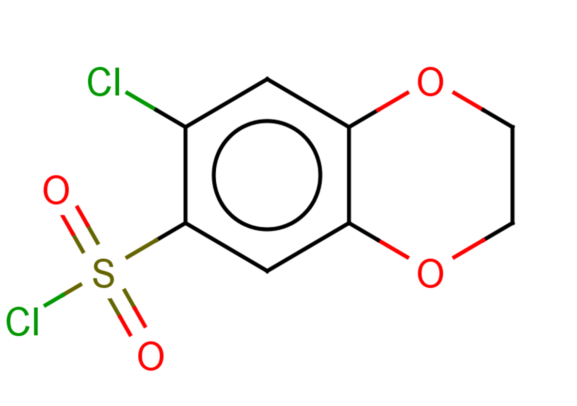 7-chloro-2,3-dihydro-1,4-benzodioxine-6-sulfonyl chloride