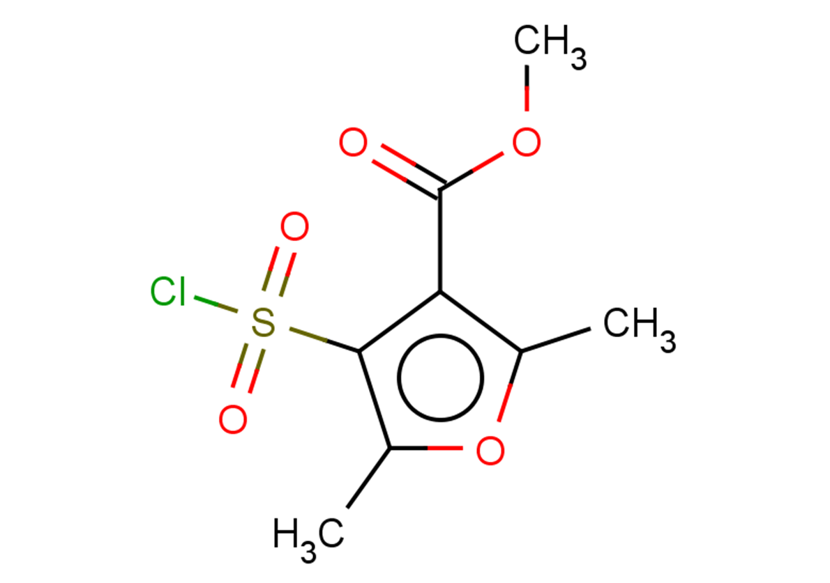 methyl 4-(chlorosulfonyl)-2,5-dimethylfuran-3-carboxylate