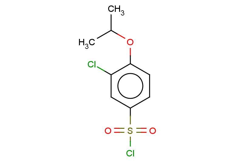 3-chloro-4-(propan-2-yloxy)benzene-1-sulfonyl chloride