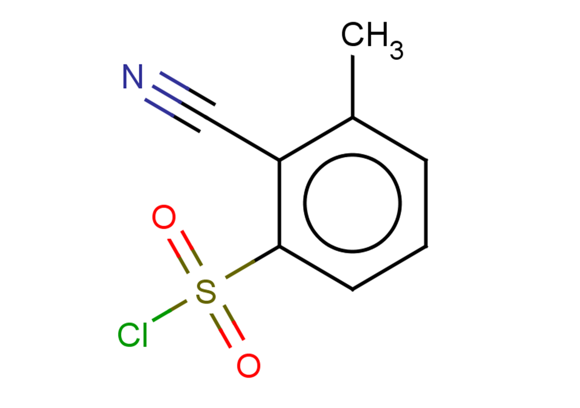 2-cyano-3-methylbenzene-1-sulfonyl chloride