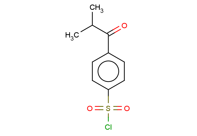 4-(2-methylpropanoyl)benzene-1-sulfonyl chloride