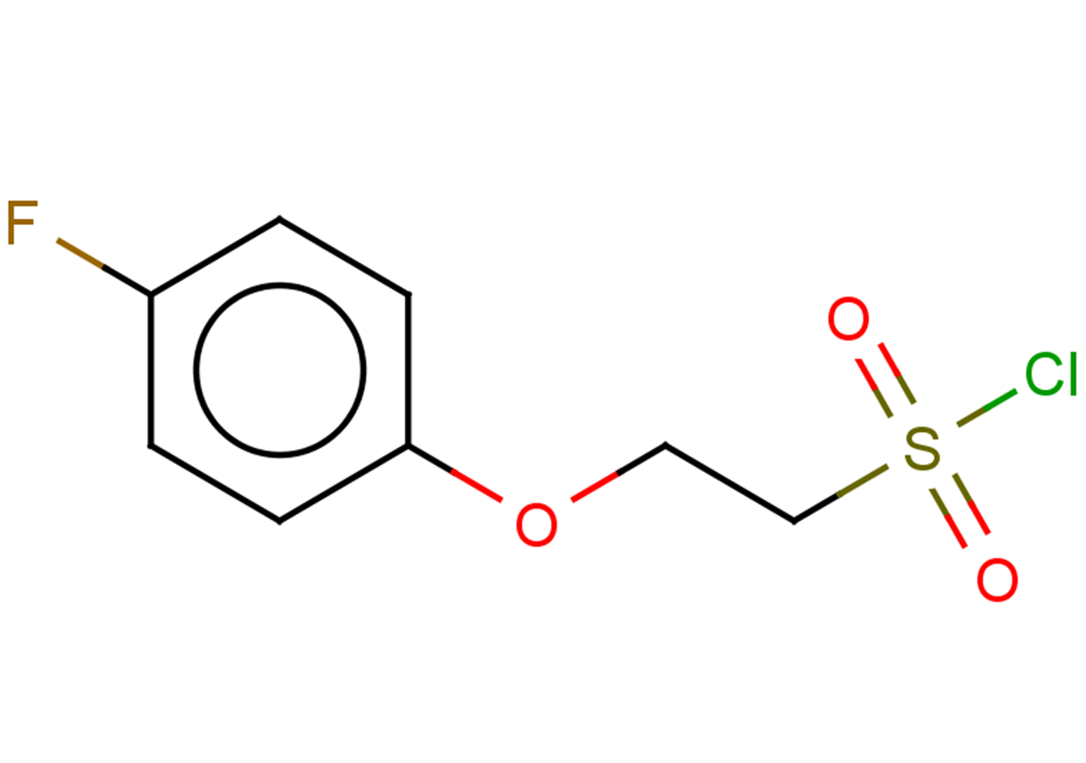 2-(4-fluorophenoxy)ethane-1-sulfonyl chloride