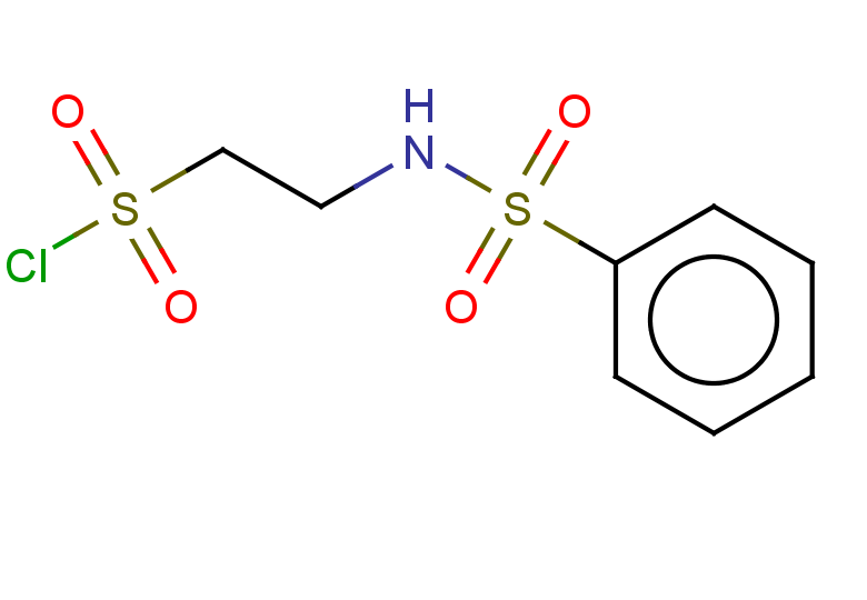 2-benzenesulfonamidoethane-1-sulfonyl chloride