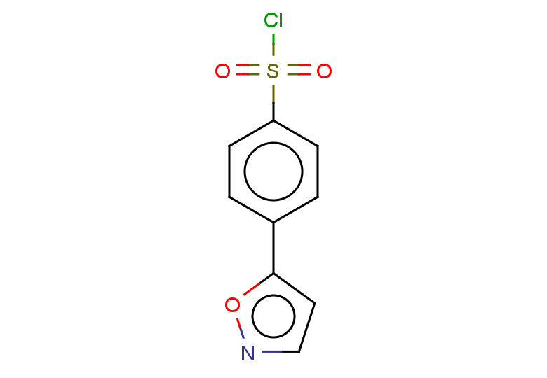 4-(1,2-oxazol-5-yl)benzene-1-sulfonyl chloride