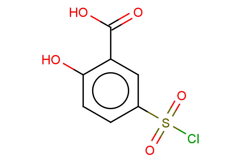 5-(chlorosulfonyl)-2-hydroxybenzoic acid