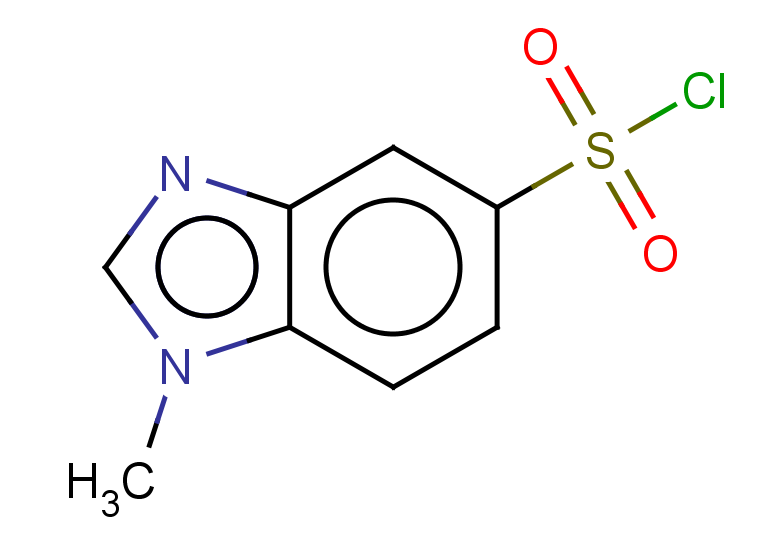 1-methyl-1H-1,3-benzodiazole-5-sulfonyl chloride