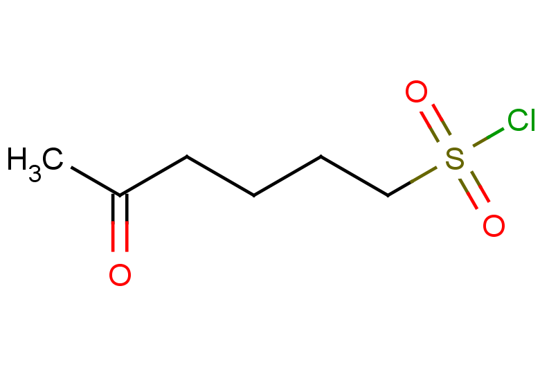 5-oxohexane-1-sulfonyl chloride