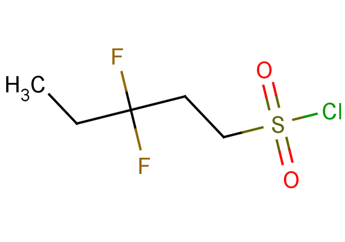 3,3-difluoropentane-1-sulfonyl chloride