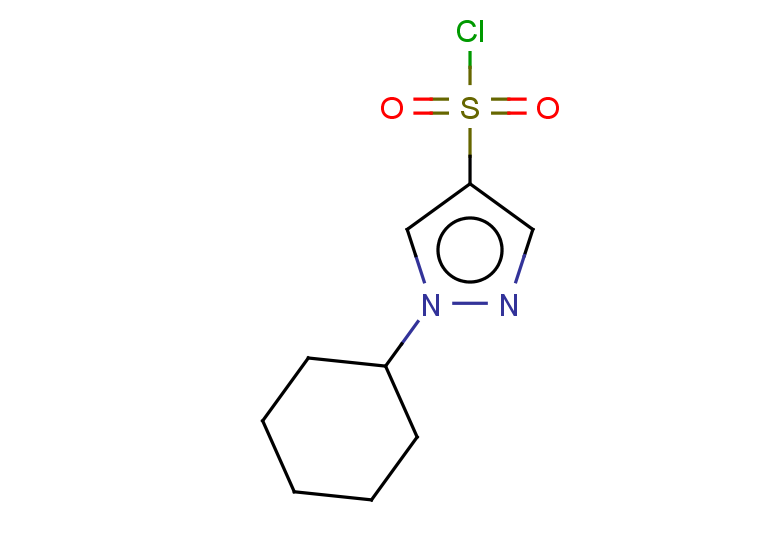 1-cyclohexyl-1H-pyrazole-4-sulfonyl chloride