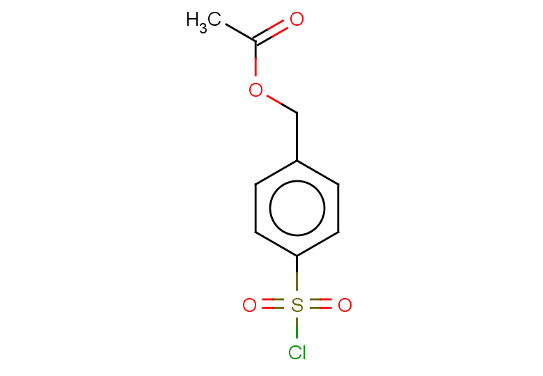 [4-(chlorosulfonyl)phenyl]methyl acetate