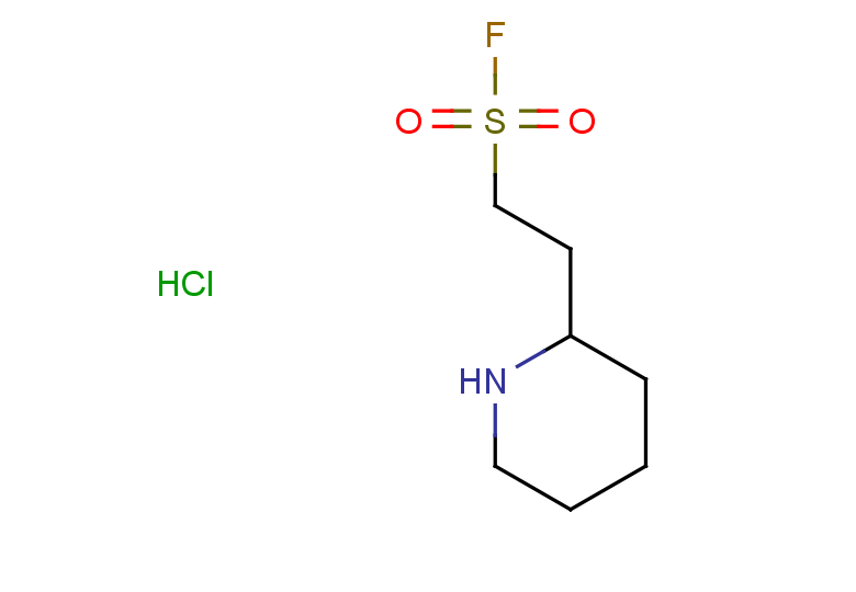2-(piperidin-2-yl)ethane-1-sulfonyl fluoride hydrochloride