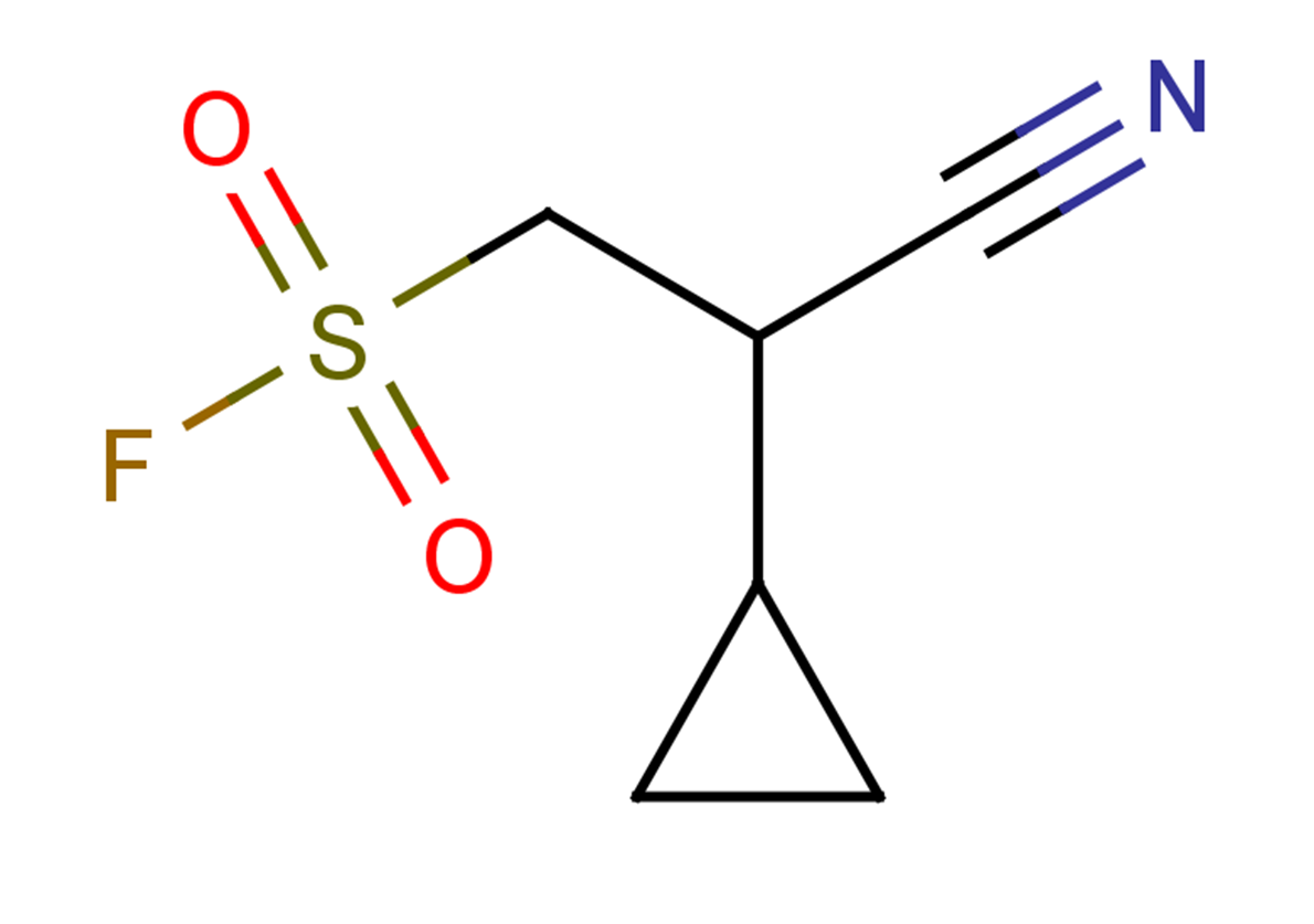 2-cyano-2-cyclopropylethane-1-sulfonyl fluoride