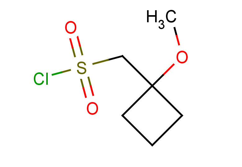 (1-methoxycyclobutyl)methanesulfonyl chloride