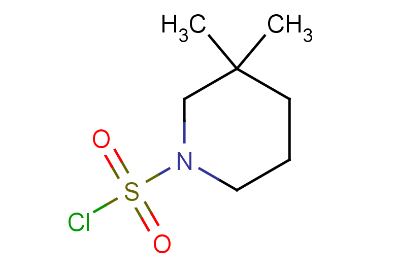 3,3-dimethylpiperidine-1-sulfonyl chloride