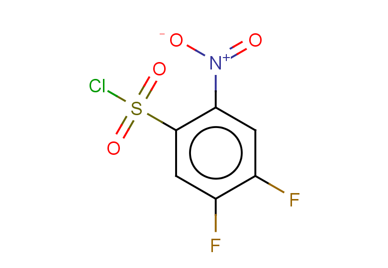 4,5-difluoro-2-nitrobenzene-1-sulfonyl chloride