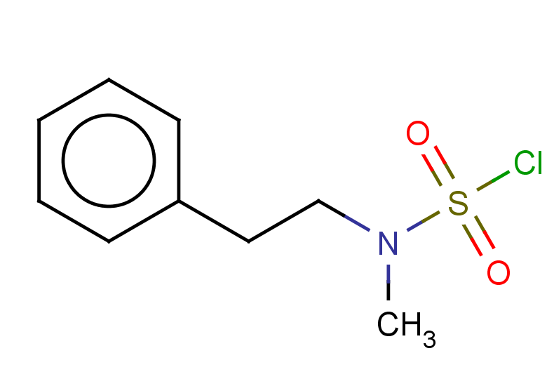 N-methyl-N-(2-phenylethyl)sulfamoyl chloride