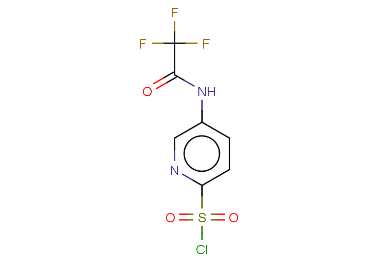 5-(trifluoroacetamido)pyridine-2-sulfonyl chloride