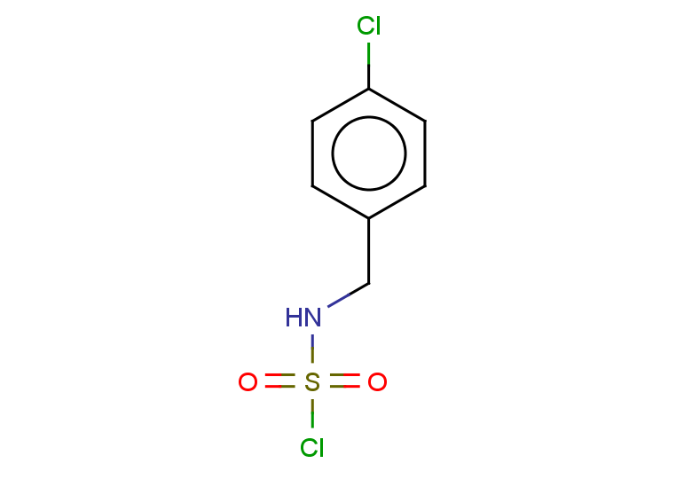 N-[(4-chlorophenyl)methyl]sulfamoyl chloride