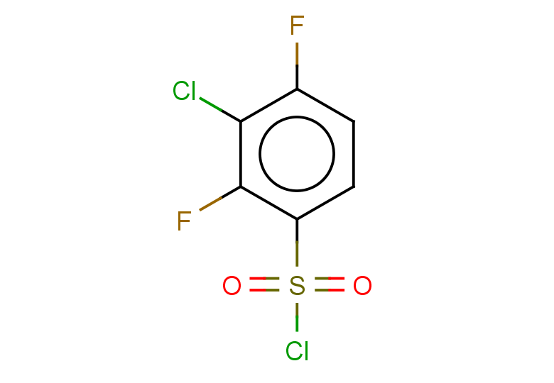 3-chloro-2,4-difluorobenzene-1-sulfonyl chloride