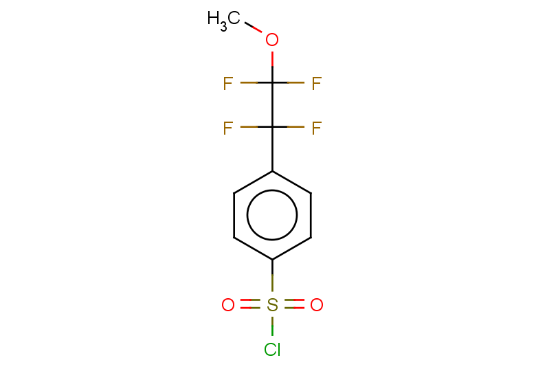 4-(1,1,2,2-tetrafluoro-2-methoxyethyl)benzene-1-sulfonyl chloride