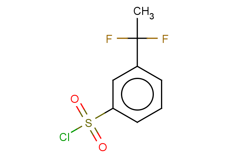 3-(1,1-difluoroethyl)benzene-1-sulfonyl chloride