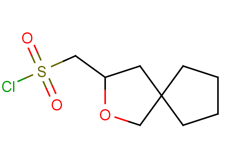 {2-oxaspiro[4.4]nonan-3-yl}methanesulfonyl chloride