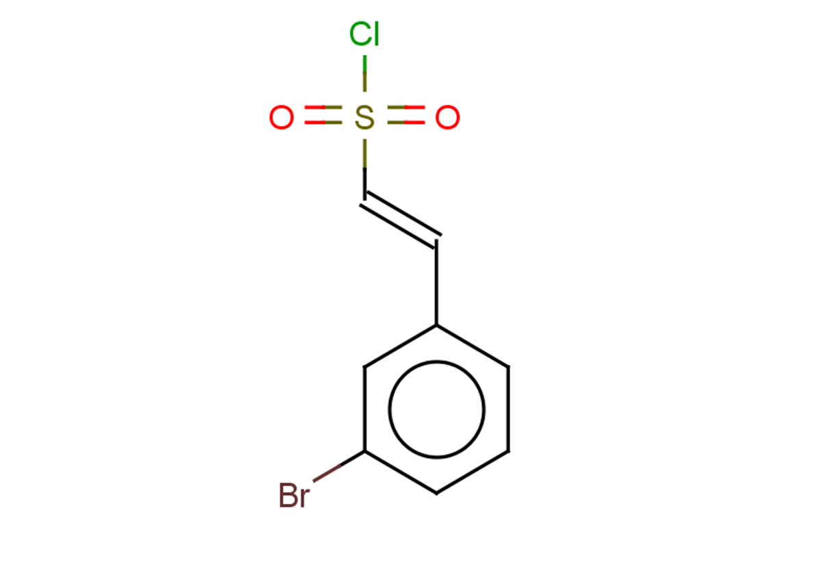 (E)-2-(3-bromophenyl)ethene-1-sulfonyl chloride