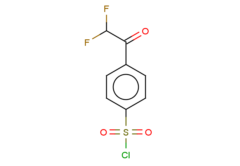 4-(2,2-difluoroacetyl)benzene-1-sulfonyl chloride
