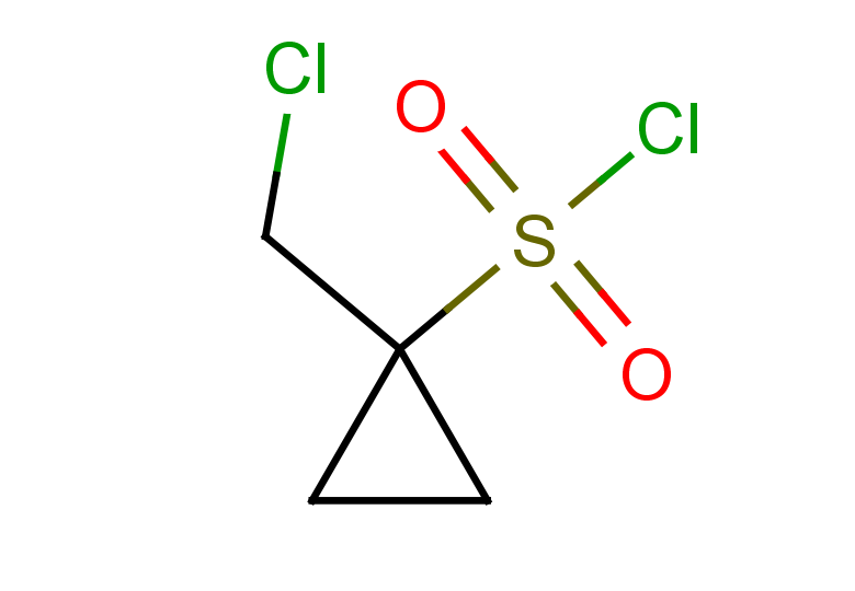 1-(chloromethyl)cyclopropane-1-sulfonyl chloride