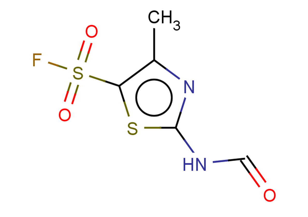 2-formamido-4-methyl-1,3-thiazole-5-sulfonyl fluoride
