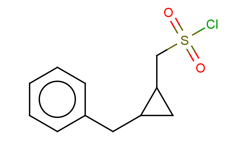 (2-benzylcyclopropyl)methanesulfonyl chloride