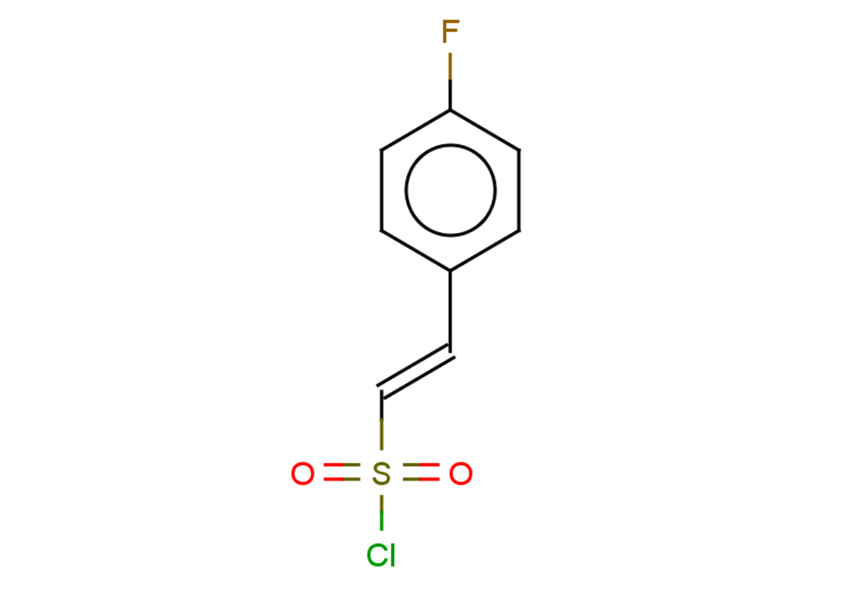 (1E)-2-(4-fluorophenyl)ethene-1-sulfonyl chloride