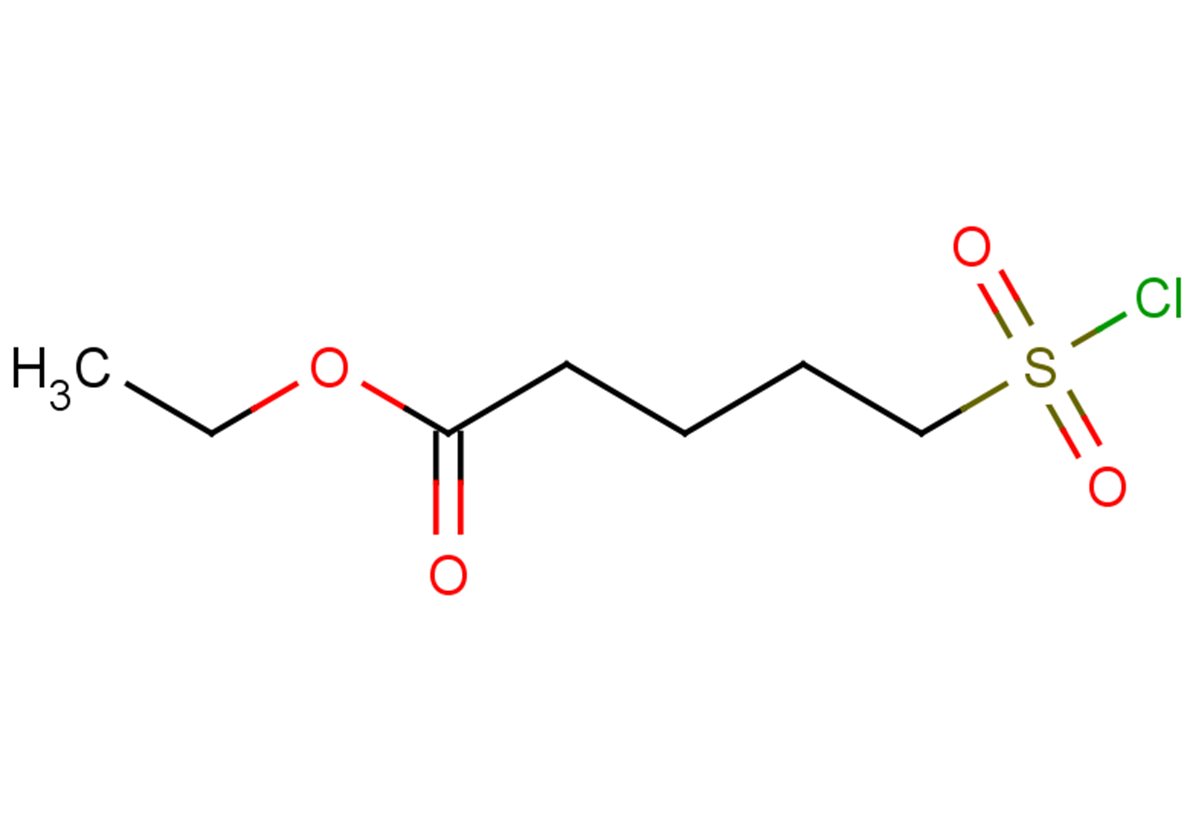 ethyl 5-(chlorosulfonyl)pentanoate