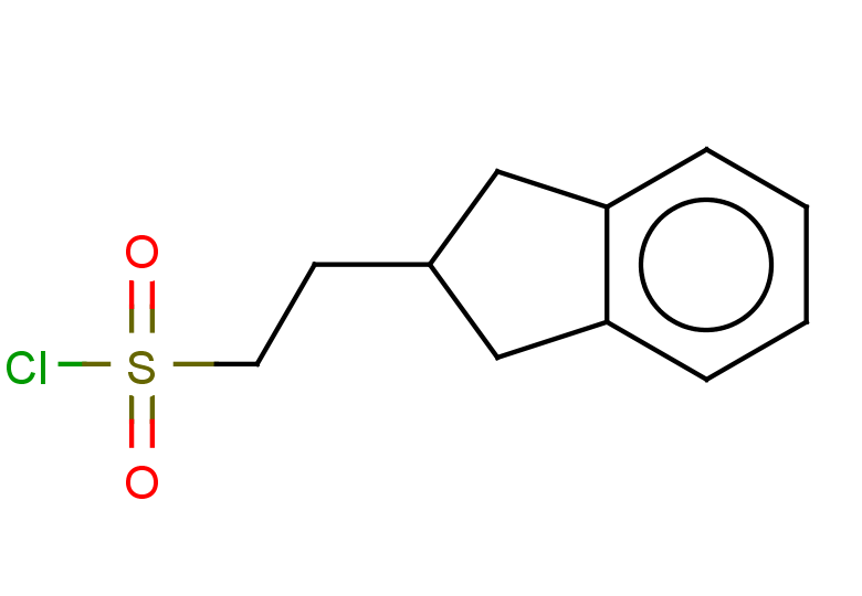 2-(2,3-dihydro-1H-inden-2-yl)ethane-1-sulfonyl chloride